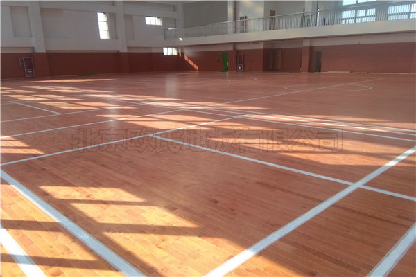 江蘇溧陽市體育館木地板案例