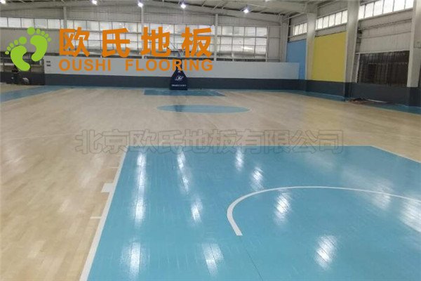 杭州富陽區(qū)23籃球館木地板項目