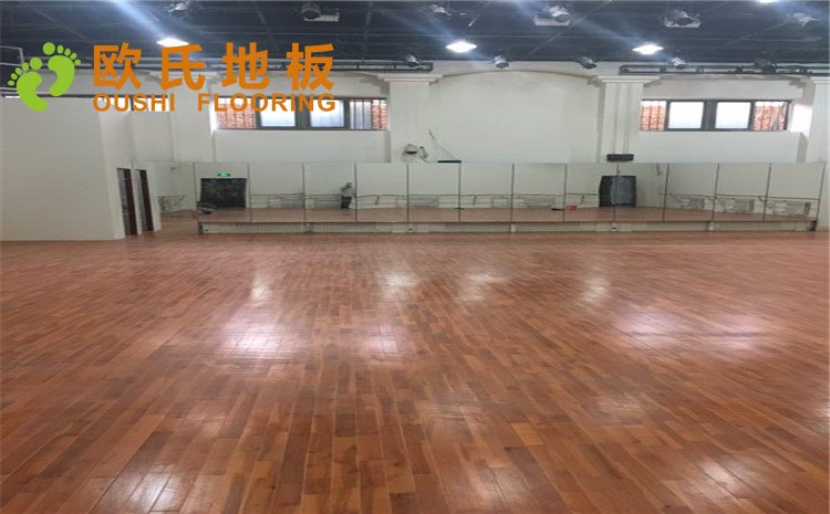 北京市舞蹈學(xué)院舞蹈室木地板