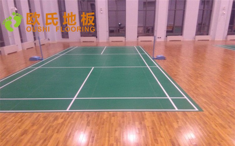 甘肅敦煌**大酒店羽毛球木地板圖片