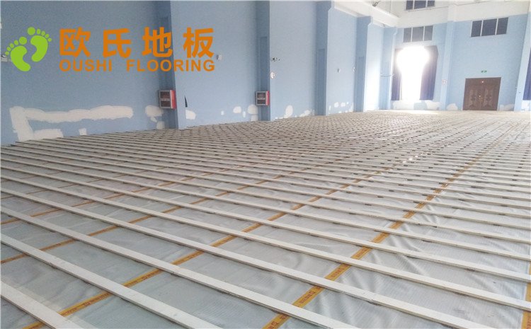 北京平谷區(qū)金通源休閑健身中心木地板案例