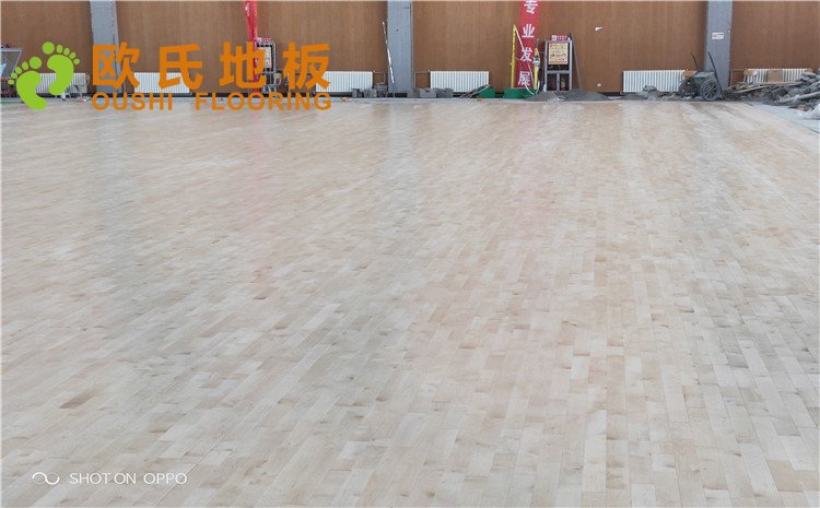 西寧市世紀職業(yè)技術學?；@球訓練館木地板圖片