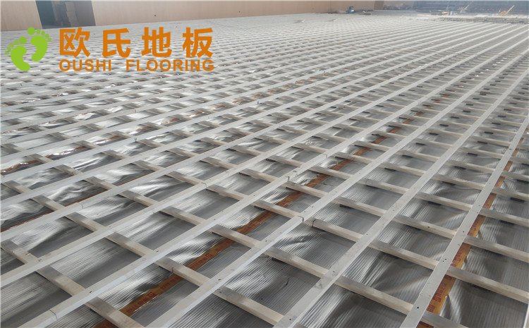 寶雞職業(yè)技術(shù)學(xué)院體育館木地板案例