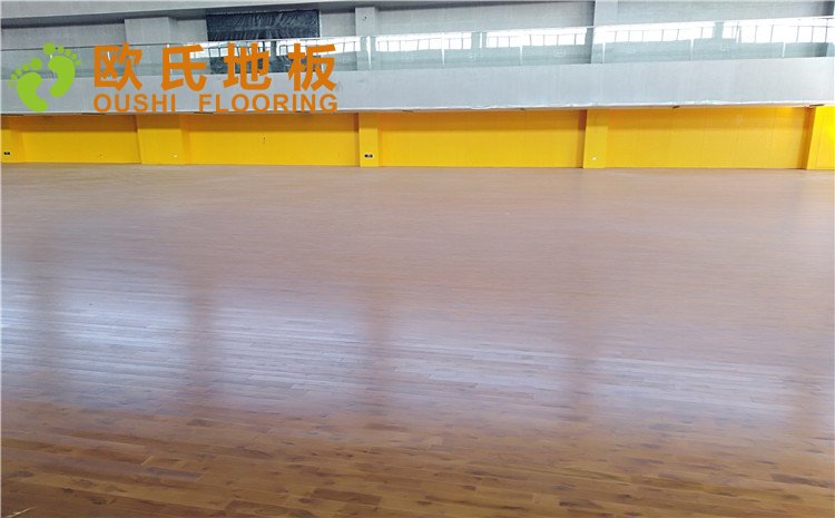 北大附屬廊坊益田實(shí)驗(yàn)學(xué)校體育館木地板圖片