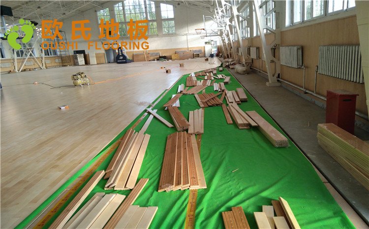 內(nèi)蒙古呼和浩特賽罕區(qū)師范大學體育學院訓練館運動木地板項目—歐氏實木運動地板