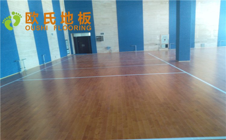 內(nèi)蒙古赤峰市**稅務總局職工活動中心木地板項目—歐氏實木運動地板